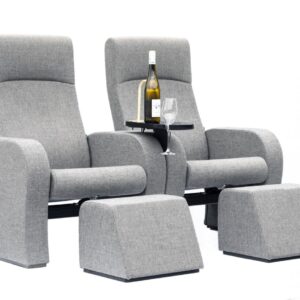 Skeie Sonett Recliner comfort lux & table with lamp